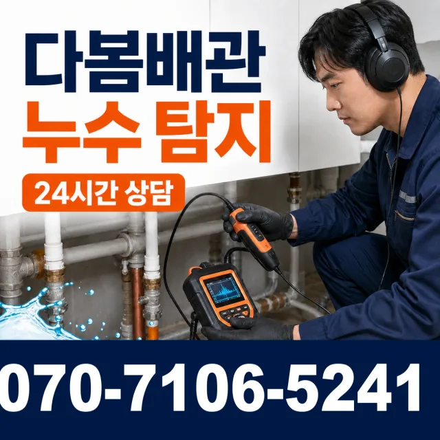 강원 원주시 부론면 검단이길 배관누수 상담 이미지 5